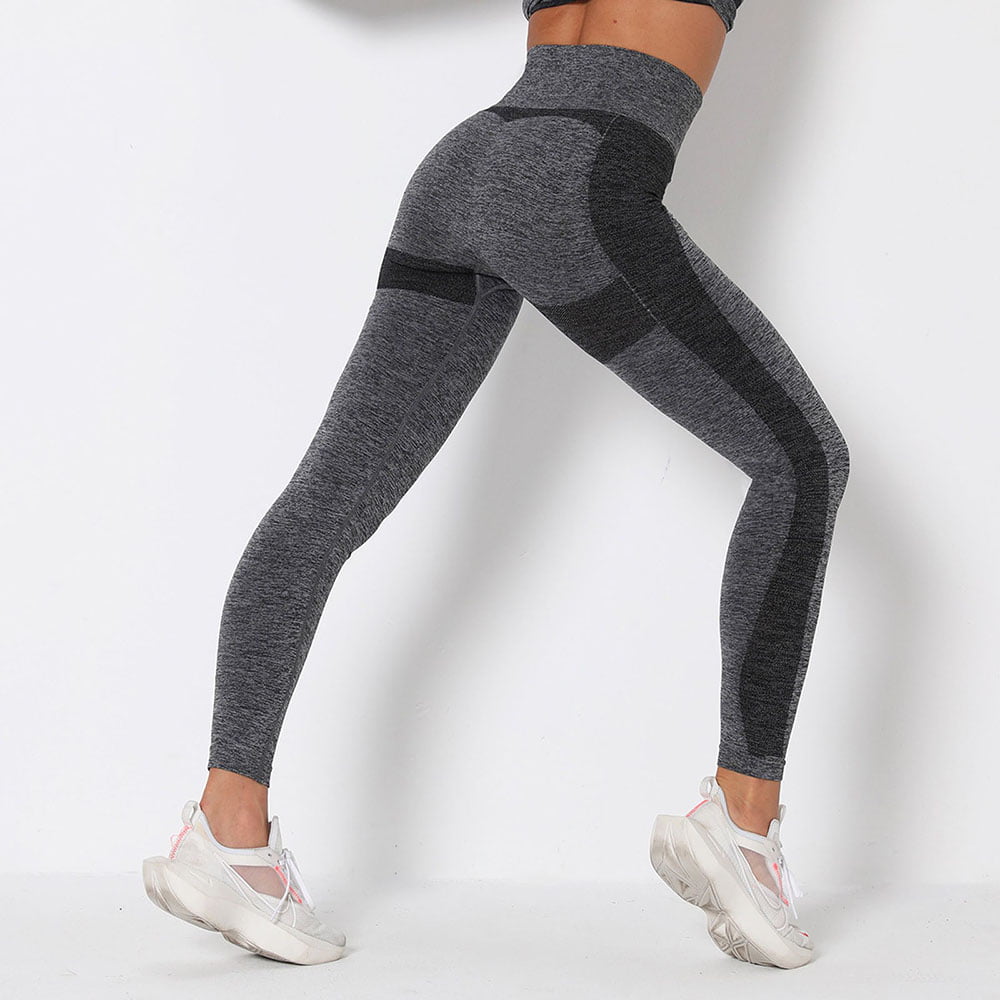 Dark Grey Athletic Full Length Pocket Leggings - Boujee Boutique