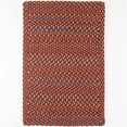 thumbnail image 1 of Rhody Rug WO41R048X072B 4 x 6 ft. Woodstock Rectangle Rug, Maroon & Multi Color, 1 of 1