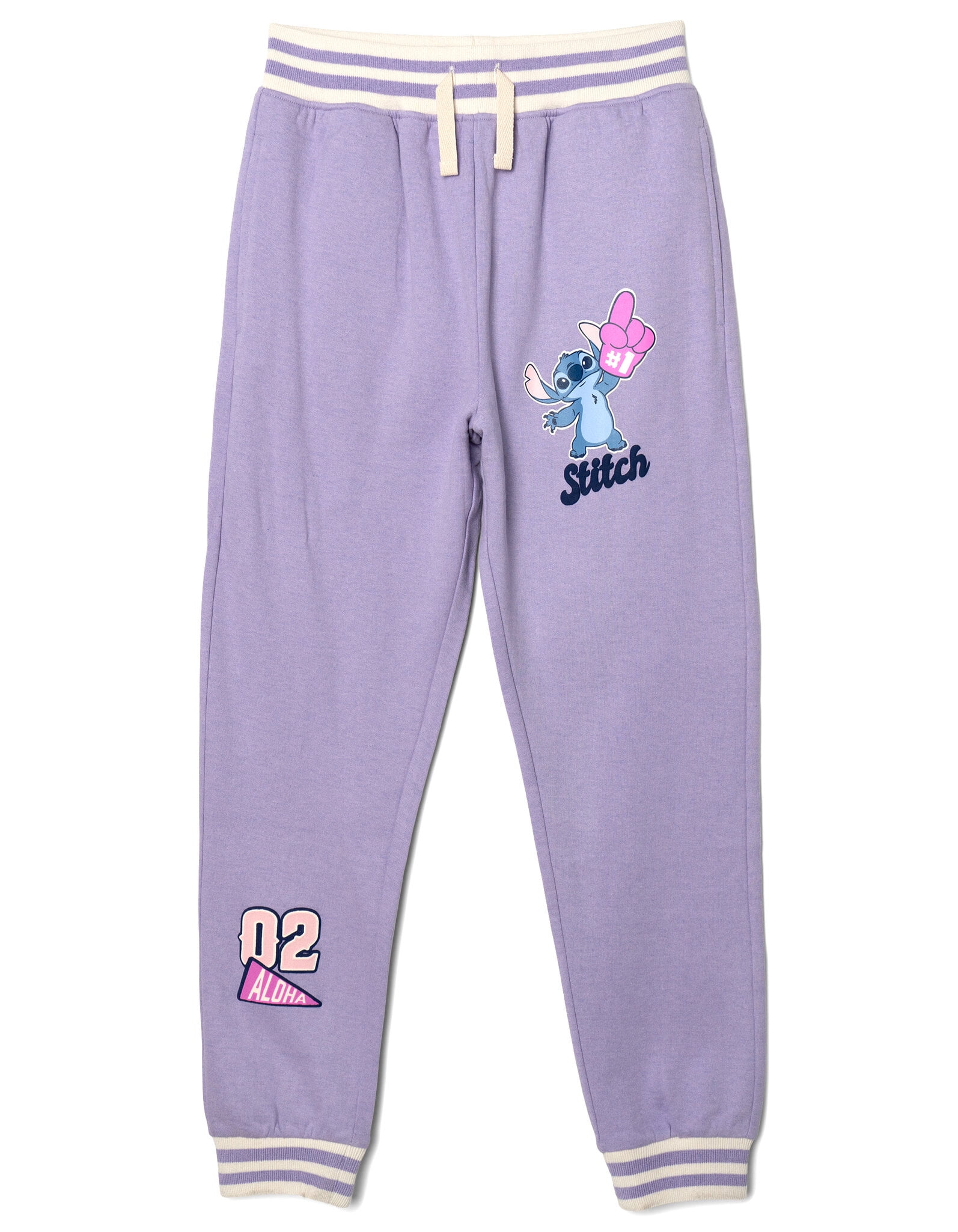 Disney Lilo & Stitch Fleece Varsity Bomber Jacket and Jogger Pants Outfit Set Toddler to Big Kid