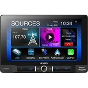 Jensen CAR910X 9" Mechless Multimedia Receiver with Apple CarPlay l Android Auto l SiriusXM-Ready l Built-in Bluetooth l 240 Watts MOSFET Power (60W x 4)