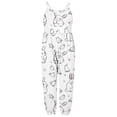 thumbnail image 7 of Ynynloco Baby Toddler Easter Bunny Print Girl Cute Strap Jumpsuit One-piece Romper with Pockets 1-6 Years, 7 of 7