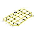 thumbnail image 4 of Fiocias RC Car Luggage Net Elastic Mesh Roof Rack Metal Hook High Simulation Decorative Upgrade Part for RC Crawler Suitable for Model Enthusiasts Home Collec yellow, 4 of 8