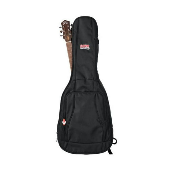 Gator Cases Rigid EPS Polyfoam Lightweight Electric Guitar Case w/ Straps, Black