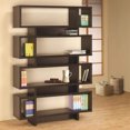 thumbnail image 3 of Coaster 4-Tier Contemporary Wood Open Back Bookcase in Cappuccino, 3 of 4