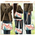 thumbnail image 4 of FORMRS Womens Shoulder Bag with Chain Strap Clutch Purse Cute Tote Handbag, Watercolor Butterflies, 4 of 7