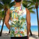 thumbnail image 5 of Camisas de Suéter para Hombre, Moda Casual Impresión Cuello Redondo sin Mangas Tanque Deportivo para el Verano Y Al Aire Libre, 5 of 6