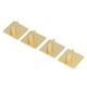 thumbnail image 4 of Percha para toallas, 4 piezas, gancho para toallas de aluminio, gancho dorado, gancho adhesivo, artesanía excepcional, 4 of 12