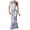 Sky Blue Womens Summer Dress, variant on USSUMA Womens Maxi Sundresses Summer Casual Sleeveless Sexy Prom Formal Long Tank Bodycon Dresses Ladies Plus Size Tie-dye Halter Neck Sun Dress Beach Vacation Party Female