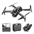 thumbnail image 3 of Drones WJSXC con motor sin escobillas y 3 cámaras, ajuste eléctrico, resistencia al viento, modo sin cabeza, control por gestos, FPV, para adultos, RC, para principiantes, cuadricóptero, 3 of 5