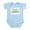 Sky Blue, variant on CafePress - Daddy's Sweet Pea Infant Bodysuit - Baby Light Bodysuit, Size Newborn - 24 Months