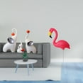 thumbnail image 2 of Esculturas De Familia De Elefantes Y Figuras De Flamencos Para Jardín, Ideales Para Decorar El Escritorio De La Sala De Estar, El Dormitorio Y El Jardín De Hadas, En Primavera., 2 of 8