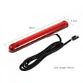 thumbnail image 3 of Tercera tercera luz de freno, universal rojo 24 LED de montaje alto para automóvil Tercera tercera luz de freno trasera lámpara 12V tercera luz freno Spptty luces del coche, 3 of 7