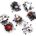 thumbnail image 4 of 2023 nuevo tocado de horquilla de Halloween decoración de fiesta infantil araña calabaza red hilo Clip lateral adorno decoración guías, 4 of 4