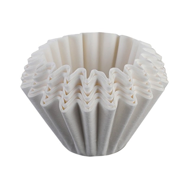Filtros de café Asija de 1 a 4 tazas, filtros de café blanco, papel, colección para el hogar, filtros biodegradables de paredes altas para baristas en casa y oficina.
