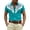Mint Green@GC@, variant on CONZONE Mens Buttons Down Shirts Short Sleeve Shirts for Men Trendy Western Cowboy Graphic Lapel Soft Lightweight Tops