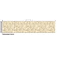 thumbnail image 2 of Ambesonne Shells Fabric by the Yard Upholstery, Interlacing Clams Motif, 2 Yards, Caramel Beige and Tan, 2 of 4