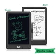 thumbnail image 1 of Tableau à Gribouiller Portable de 10 Pouces, Tablette de Dessin Graphique à Écran LCD Effaçable Double Face, Bloc-Notes, 1 of 7