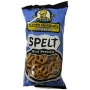 Happy Herbert's Organic Spelt Mini Pretzels Regular 8 oz Case of 12