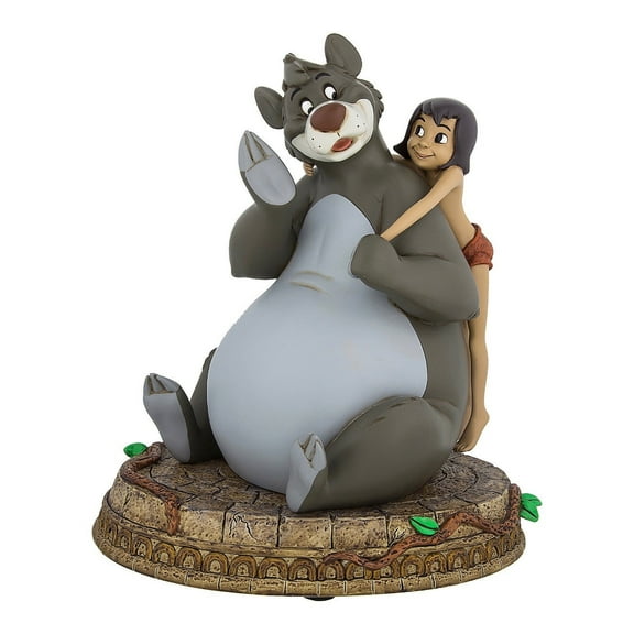 Disney Parks 50th The Jungle Book Mowgli & Baloo Resin Figurine New with Box