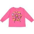 thumbnail image 3 of Inktastic Ferris Wheel with Snacks Boys or Girls Long Sleeve Toddler T-Shirt, 3 of 5