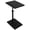 Black-Groove1, variant on Buric C-shaped Adjustable Sofa Side Table, 360° Swivel Small Side Table, Side Table For Living Room, Bedroom, Sofa TV Tray Table, Side Table For Small Space (Black)