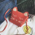 thumbnail image 1 of Bolso para niños, lindo bolso bandolera de princesa, mini bolso para niñas, bolso de hombro para bebé con gato, 1 of 6