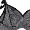 thumbnail image 4 of Full Bust Seamless Full coverage Nursing Maternity Bras Bralette S-XXL adjustable shoulder strap Gray L, 4 of 6