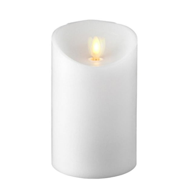 Liown Flameless Candle Unscented, Moving Flame Candle with Timer (5