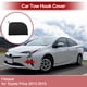 thumbnail image 3 of Tapa del gancho de remolque delantero izquierdo para Toyota Prius 2012-2015, tapa del gancho de remolque, gancho No.5212847907, plástico negro mate, 1 Pcs, 3 of 6