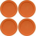 thumbnail image 1 of Replacement Lid for Pyrex 6" Storage Plastic Cover 4 Cup Bowl 7201-PC Orange (4-Pack), 1 of 6