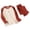 Red, variant on WXFAZCVU Pajamas for Girls Warm Fleece Lined Underwear Set Long Sleeve Shirt and Pants Outfits Size 14-15Years