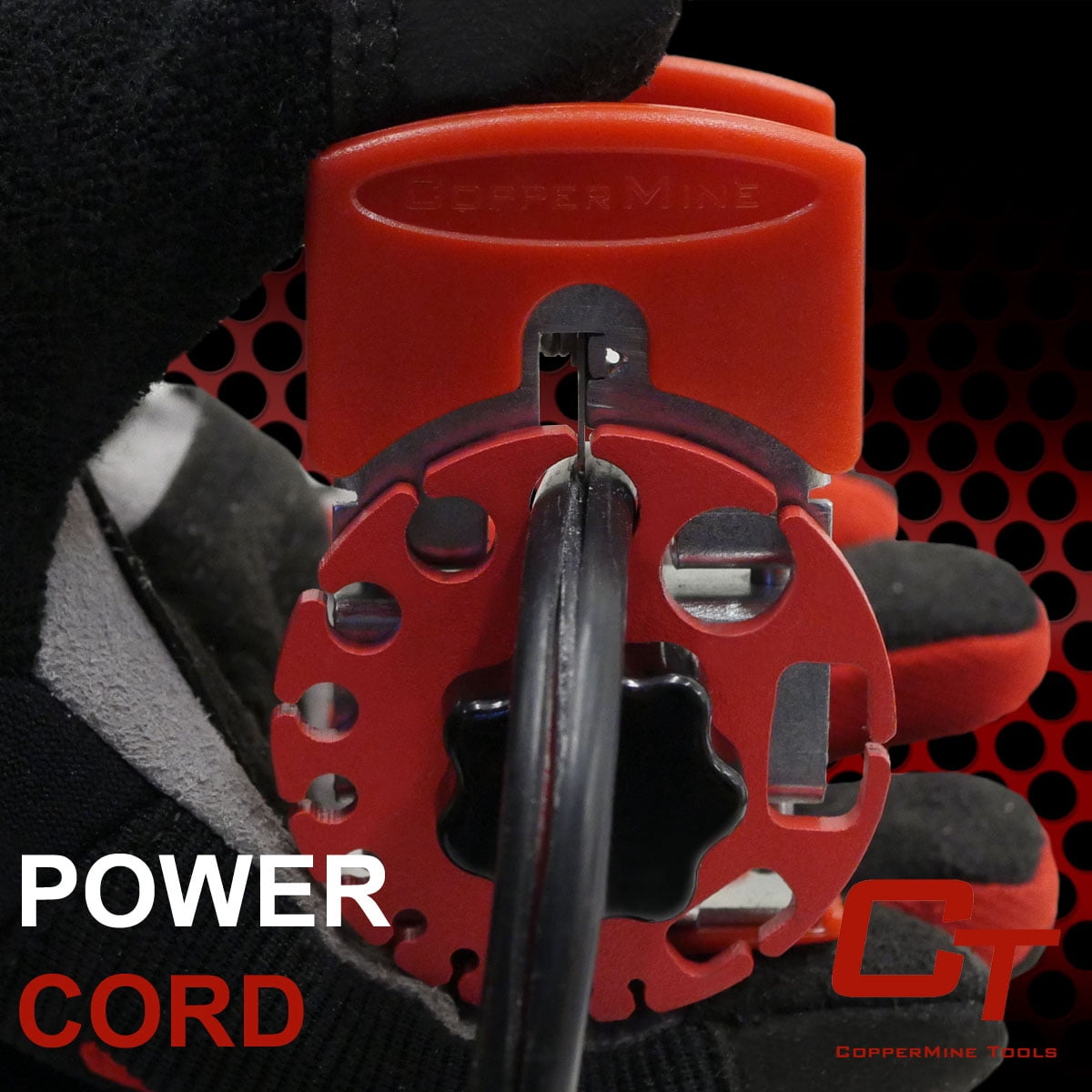 CopperMine Manual Copper Wire Stripping Machine – Handheld Scrap Wire Stripper Tool, Portable Cable Stripper, 10 Blades Included, for Scrap Copper Recycling