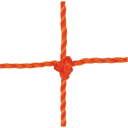 CHAMPRO Twisted Soccer Goal Net 2mm Pair Orange