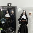 thumbnail image 3 of NECA-figura de acción de Horror de la serie The Nun The Conjuring, juguetes de Halloween, regalo de colección de Hobby, decoración cambiable de cara, 3 of 5