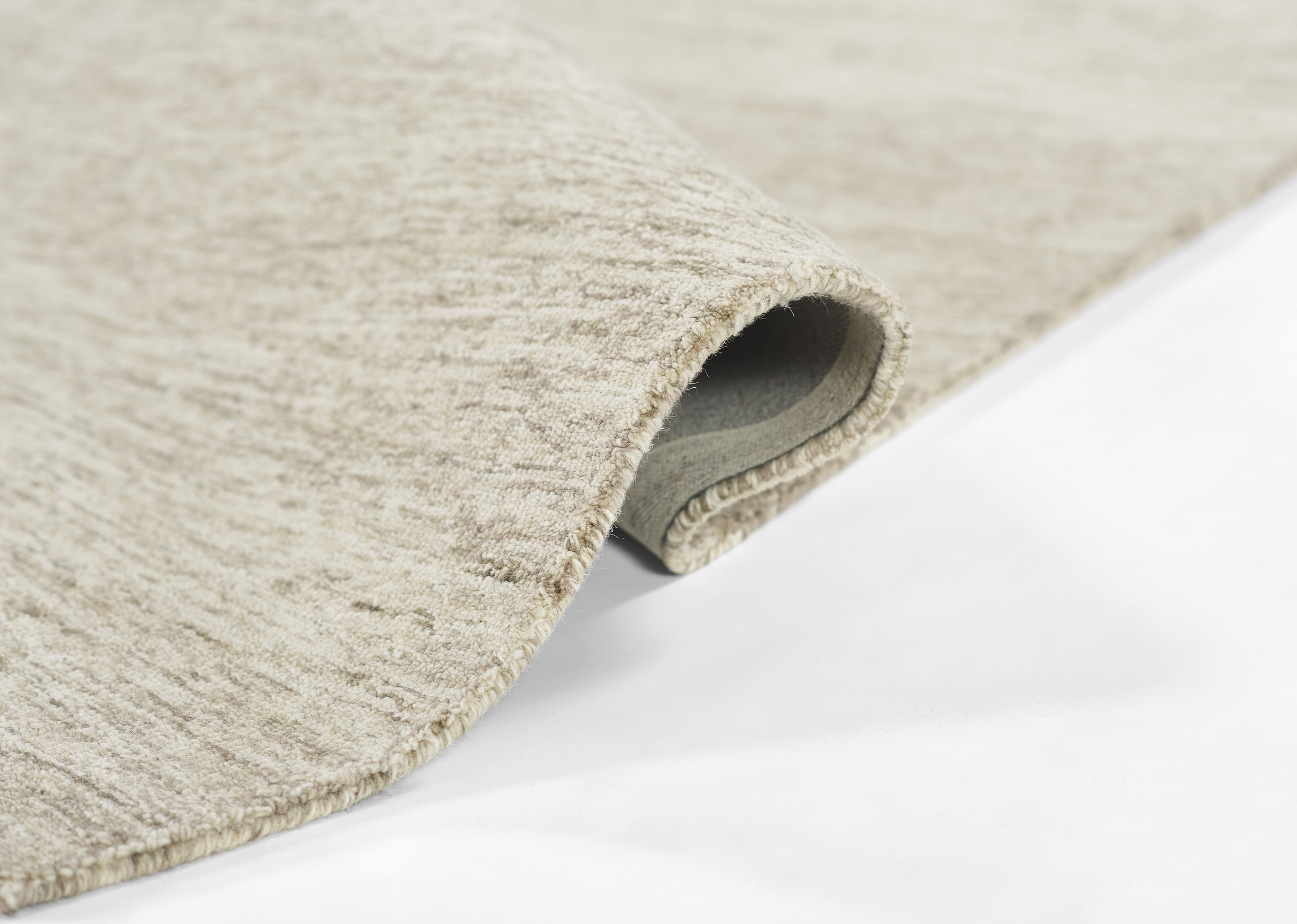 Momeni  James Hand-tufted Wool Area Rug Natural 9' X 12' 9' x 12' Accent, Indoor, Handmade Rectangle