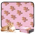 thumbnail image 2 of IAUYY Washable Pee Pads for Dogs Medium+Large Absorbent and Leak-Proof Non-Slip Reusable Puppy Pee Pads for Dogs Applicable to Playpen Potty Crate Sugar Cane Pattern Decoration, 2 of 7