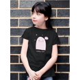 thumbnail image 2 of Spooky Night. Cute Sleepy Ghost T-Shirt Juniors -Image by Shutterstock,  Large, 2 of 4