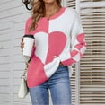thumbnail image 1 of Tralilbee Women's Crew Neckline Chenille Sweater, 1 of 2