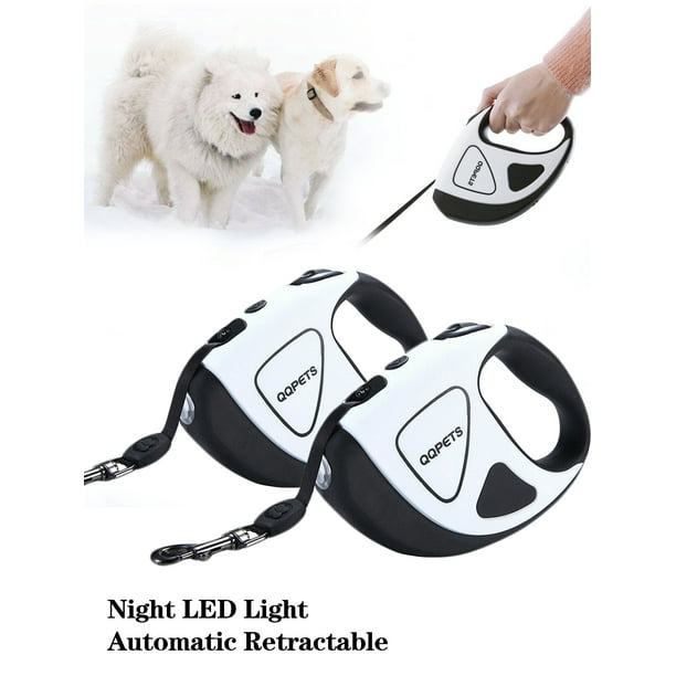 3m 5m Retractable Dog Leash Walking Leash With Flashlight Led Torch Large Dogs Up To 50kg 110lb Retractable Dog Lead Training Pet Leash Pet Biodegradable Poop Bags Pet Waste Bags Walmart Com Walmart Com