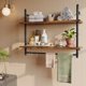 thumbnail image 5 of Estantes de Cocina Flotantes Montados en la Pared para Especias y Trastes Pinmoco 80-RST, 5 of 5