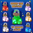 thumbnail image 2 of Peluche The Noodley, 41 cm, Light-Up Glow Puppy, 2 of 6