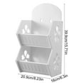 thumbnail image 3 of EGNMCR Closet Organizers and Storage, Organization and Storage, Storage Bins, Storage Containers No-drill Multi-functional Wall-mounted Storage Rack For Home Organization Wooden shelf, 3 of 6