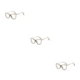 thumbnail image 3 of Sonducket Gafas de ojo de gato Retro Anti luz azul transparente lente acrílica lectura lujo marco grande gafas para verde óptico Type1 NO1, 3 of 6
