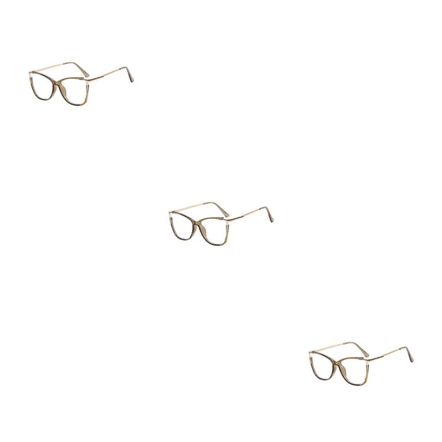 Sonducket Gafas de ojo de gato a la moda, gafas de marco grande para mujer con luz azul Anti Type1 NO1