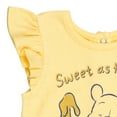 thumbnail image 5 of Disney Winnie the Pooh Infant Baby Girls Snap Romper and Bucket Sun Hat Newborn to Infant, 5 of 5