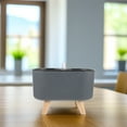 thumbnail image 2 of FESTFENDS Self Watering Flowerpot 1Pack for Indoor Plants in Gray Color, 2 of 8