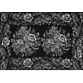 thumbnail image 1 of Ahgly Company Indoor Rectangle Medallion Gray French Area Rugs, 2' x 4', 1 of 1