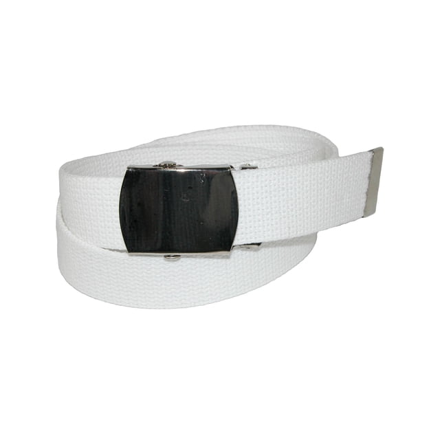 CTM® Ceinture Ajustable en Coton avec Boucle en Nickel