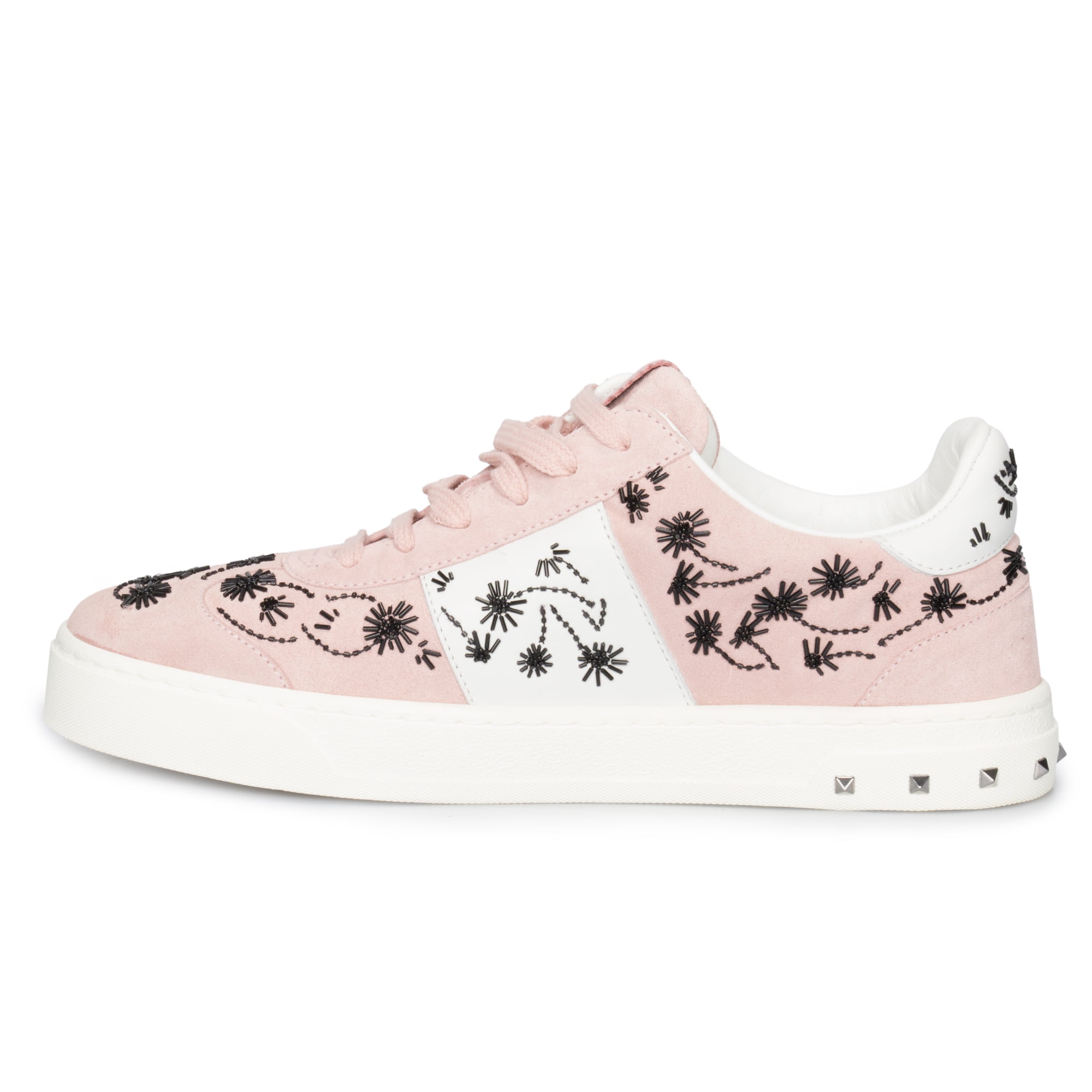 Valentino Embroidered Sneaker in Pink - Walmart.com