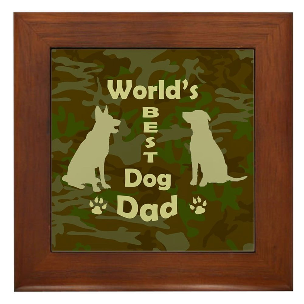 dog dad picture frame
